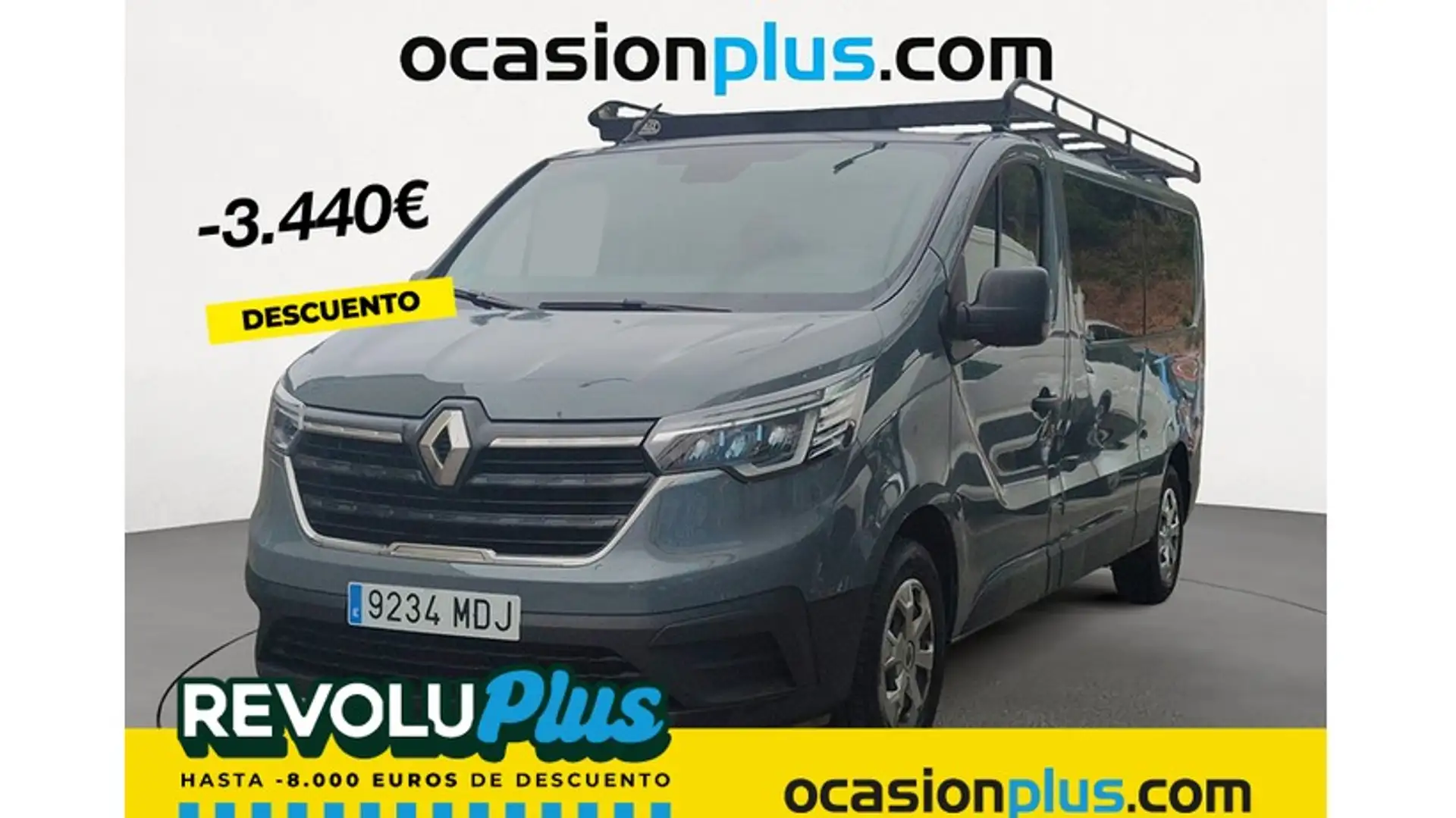 Renault Trafic Combi Mixto 5/6 2.0dCi Energy Blue Largo N1 Gris - 1