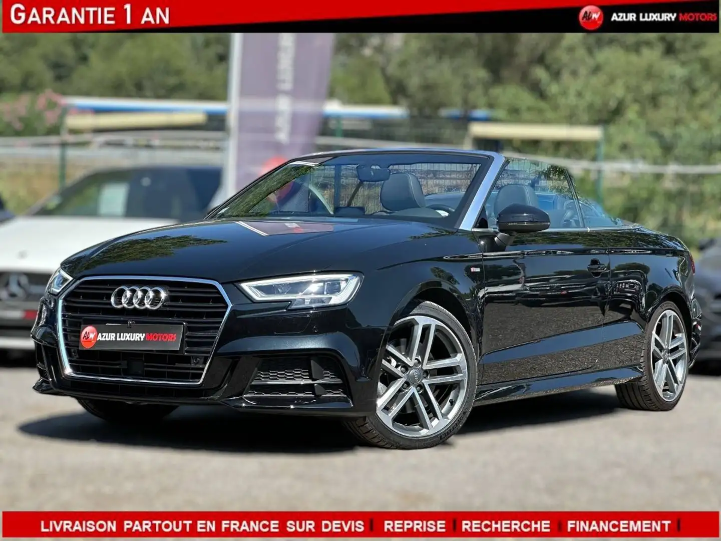Audi A3 40 TFSI 190ch S line Plus S tronic 7 Noir - 1