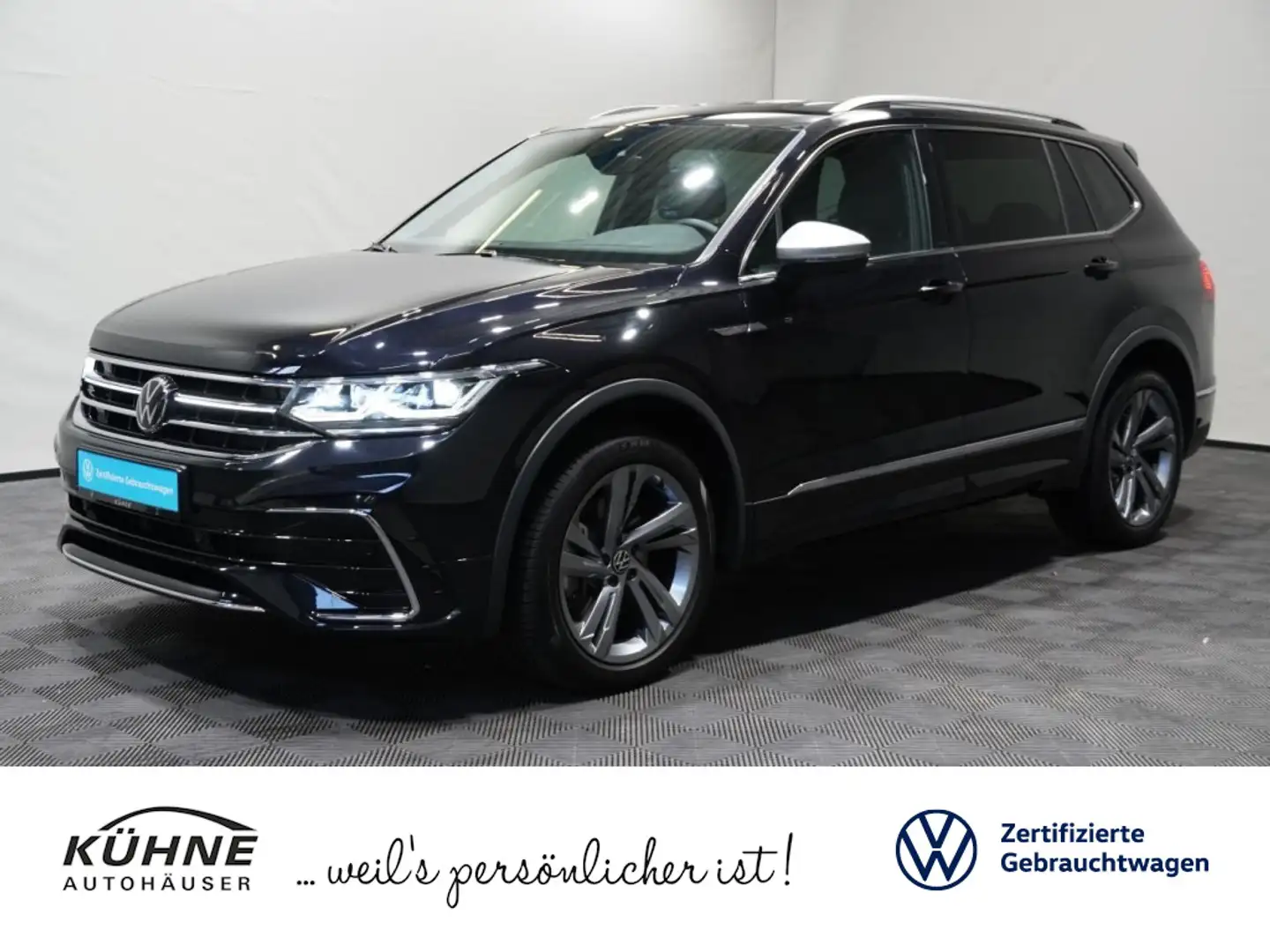 Volkswagen Tiguan Allspace R-Line 2.0 TSI DSG 4M | MATRIX Zwart - 1