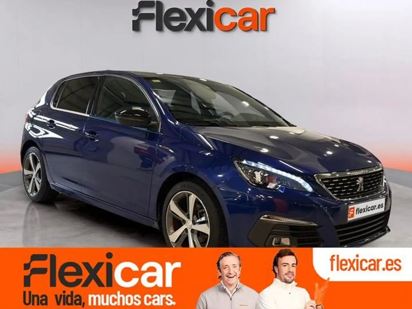 Peugeot 308 1.2 PureTech S&S GT Line EAT8 130 Bleu - 1