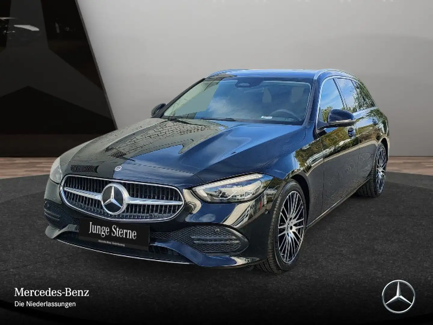 Mercedes-Benz C 200 T AVANTG+LED+BURMESTER+KAMERA+TOTW+KEYLESS Schwarz - 2