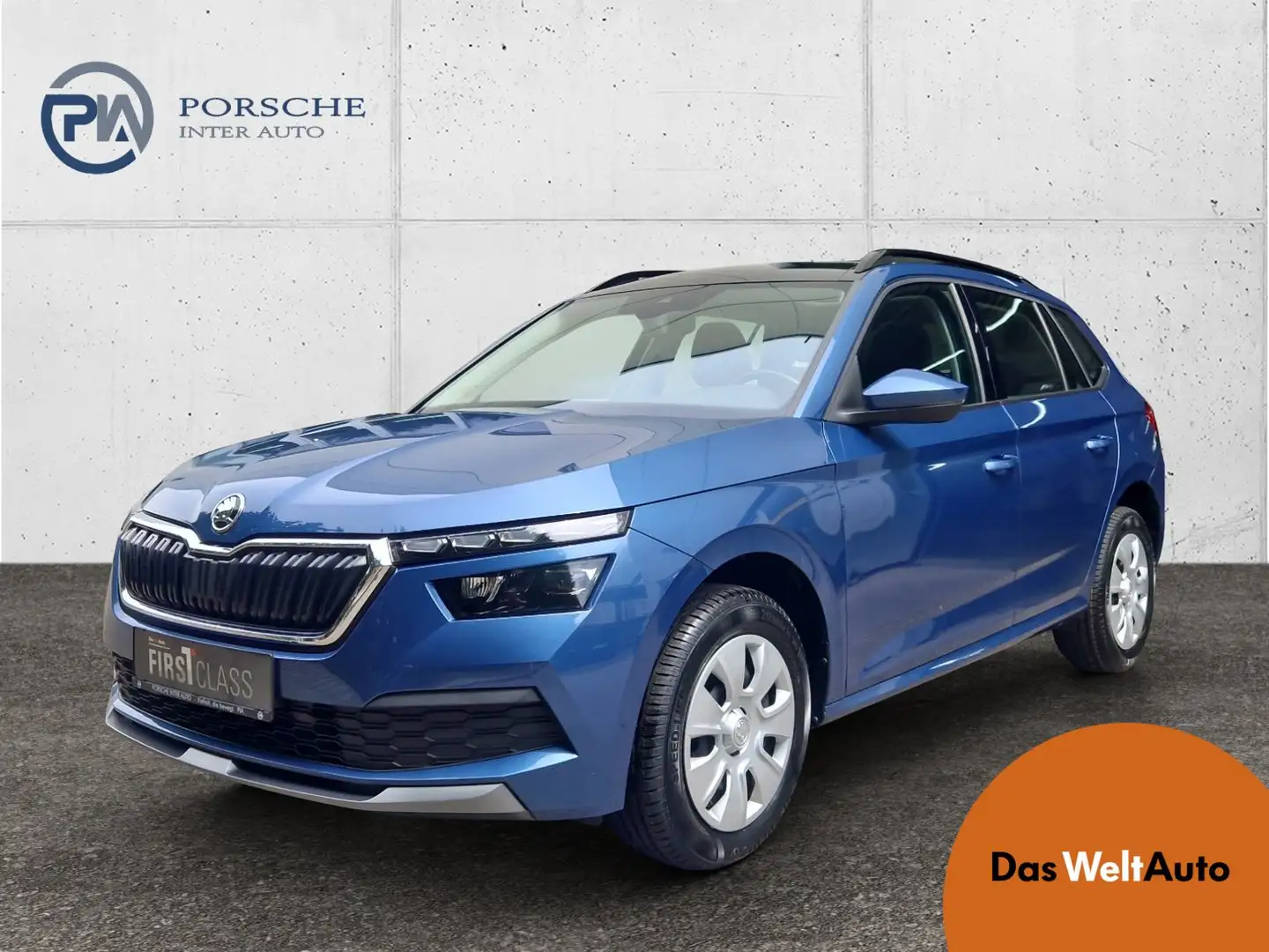 Skoda Kamiq Ambition TDI Blauw - 1