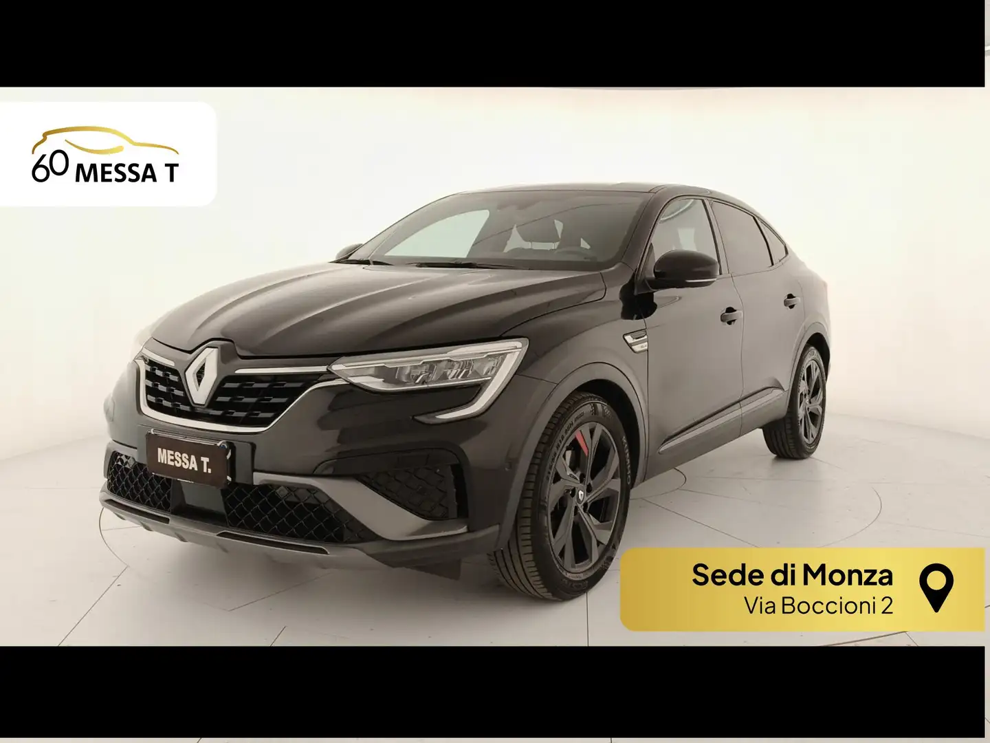 Renault Arkana Arkana 1.6 E-Tech full hybrid R.S. Line 145cv Zwart - 1