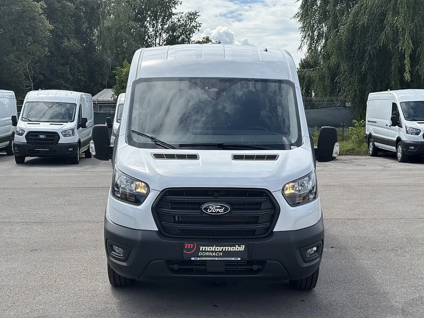 Ford Transit Transit Kasten 2,0 EcoBlue L2H2 350 Trend Blanc - 2