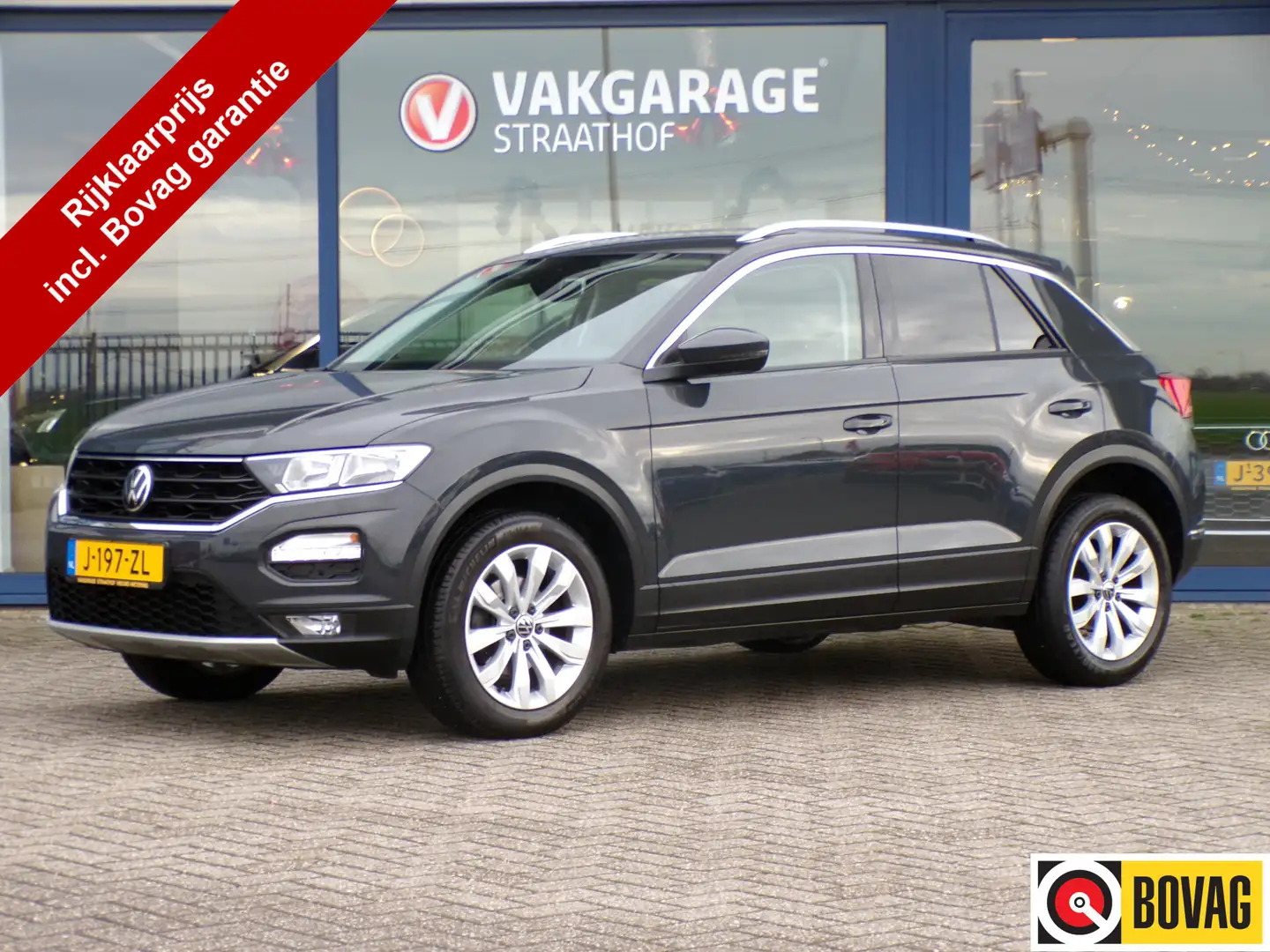 Volkswagen T-Roc 1.5 TSI Style Business, Automaat / Trekhaak / Virt Grijs - 1