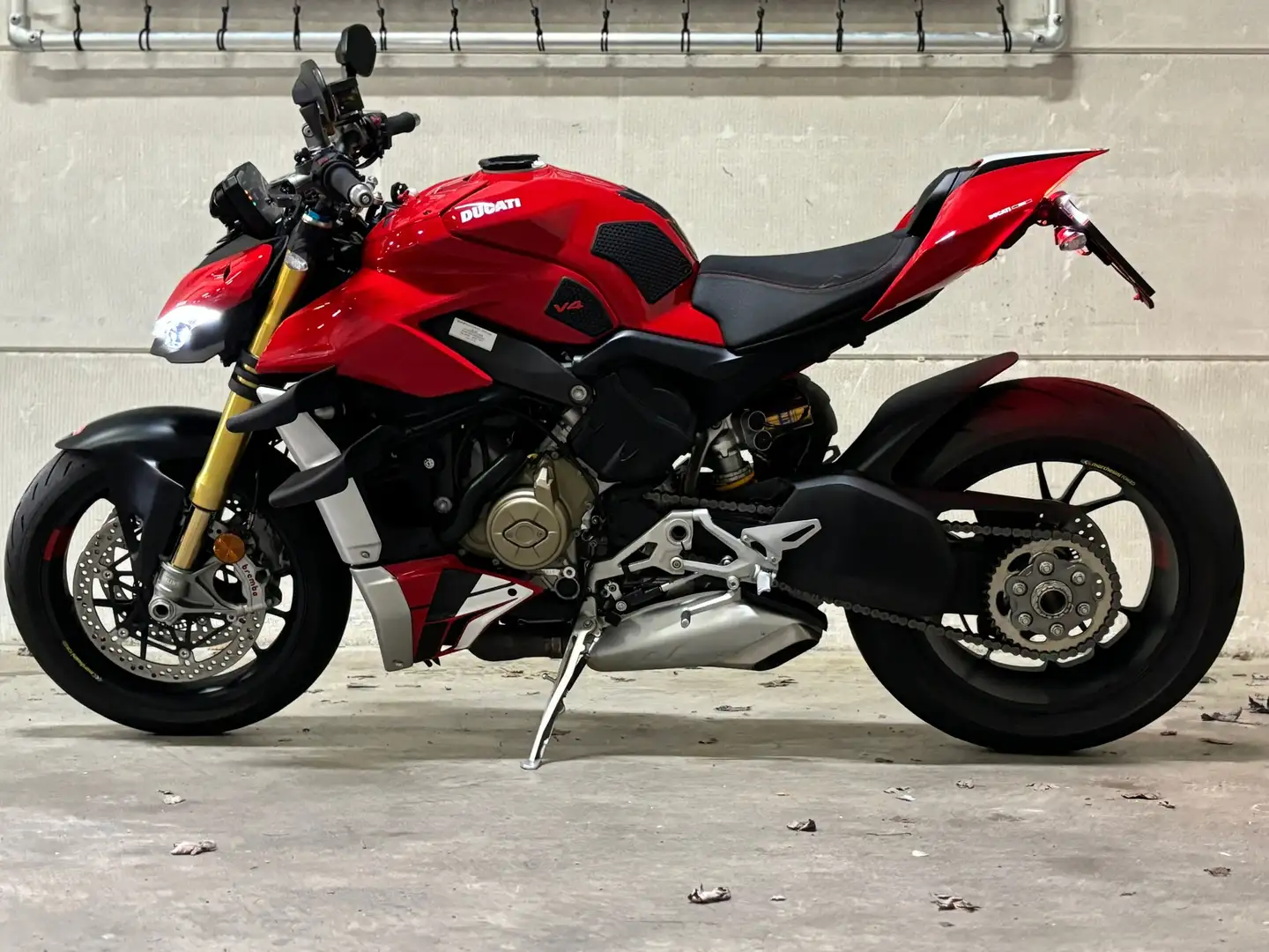 Ducati Streetfighter Tour V4 S Origineel TOPSTAAT Rood - 1