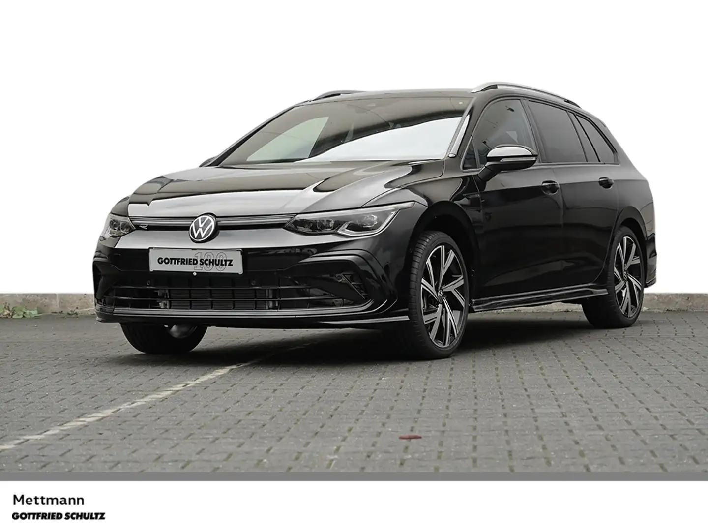 Volkswagen Golf Var. R-Line 2.0 TDI DSG SHZ LED NAVI AHK ACC STDHZ Schwarz - 1