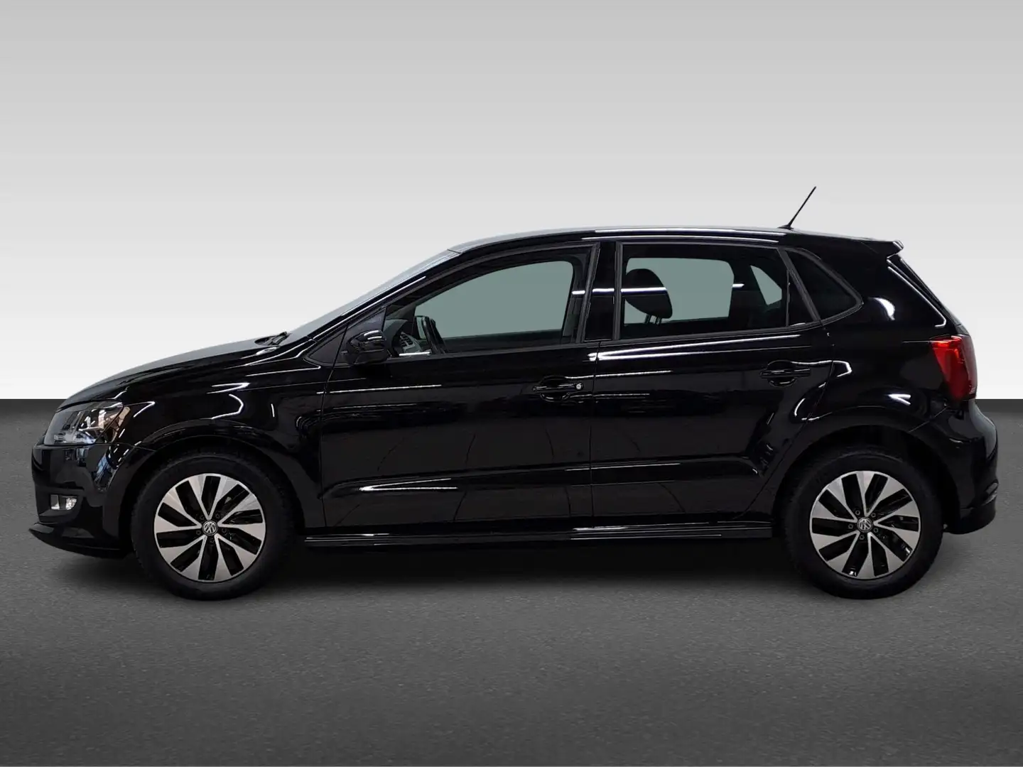Volkswagen Polo 1.0 TSI 95PK DSG-7 5DRS EDITION CARPLAY PDC CRUISE Schwarz - 2