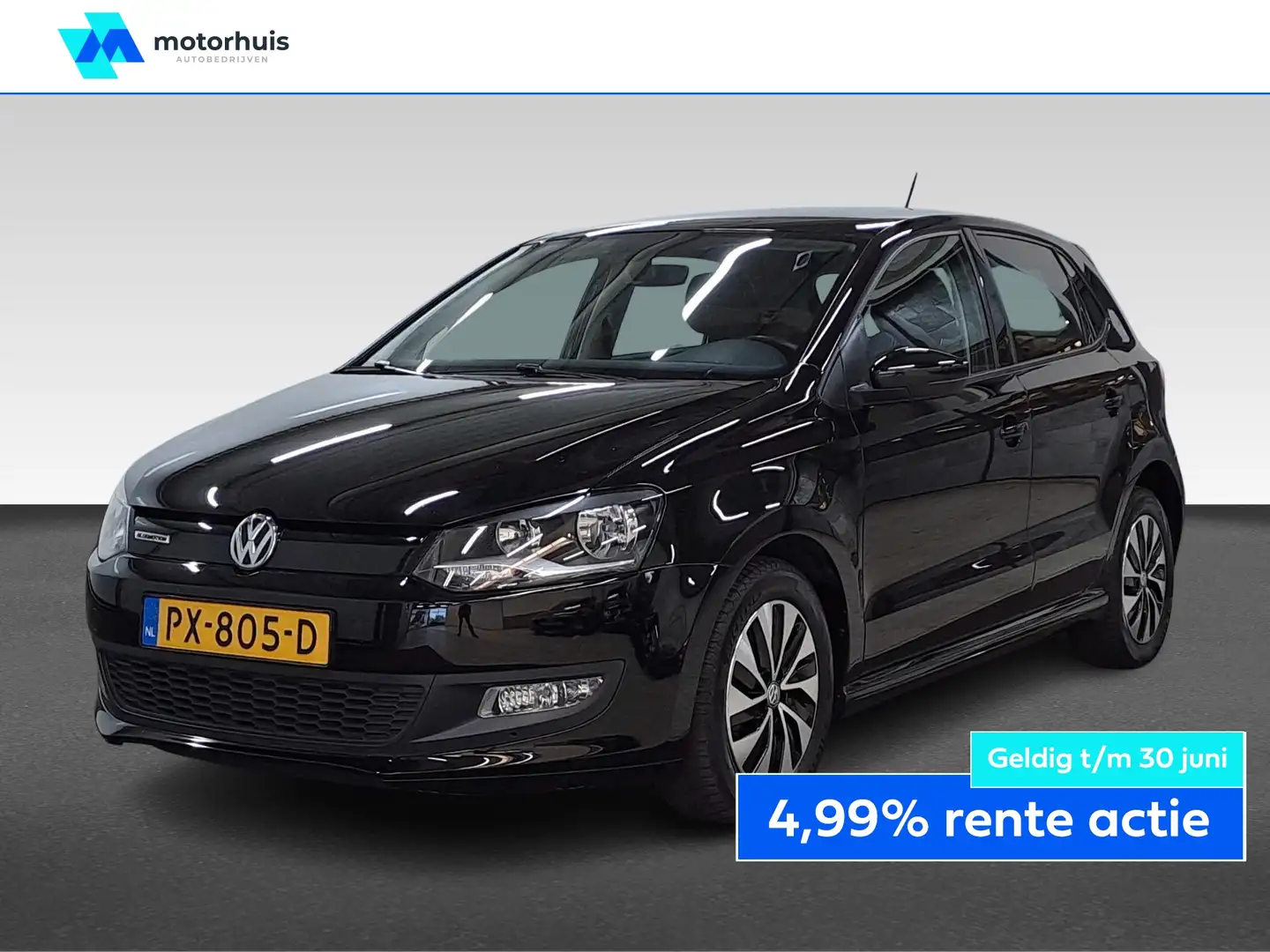 Volkswagen Polo 1.0 TSI 95PK DSG-7 5DRS EDITION CARPLAY PDC CRUISE Schwarz - 1