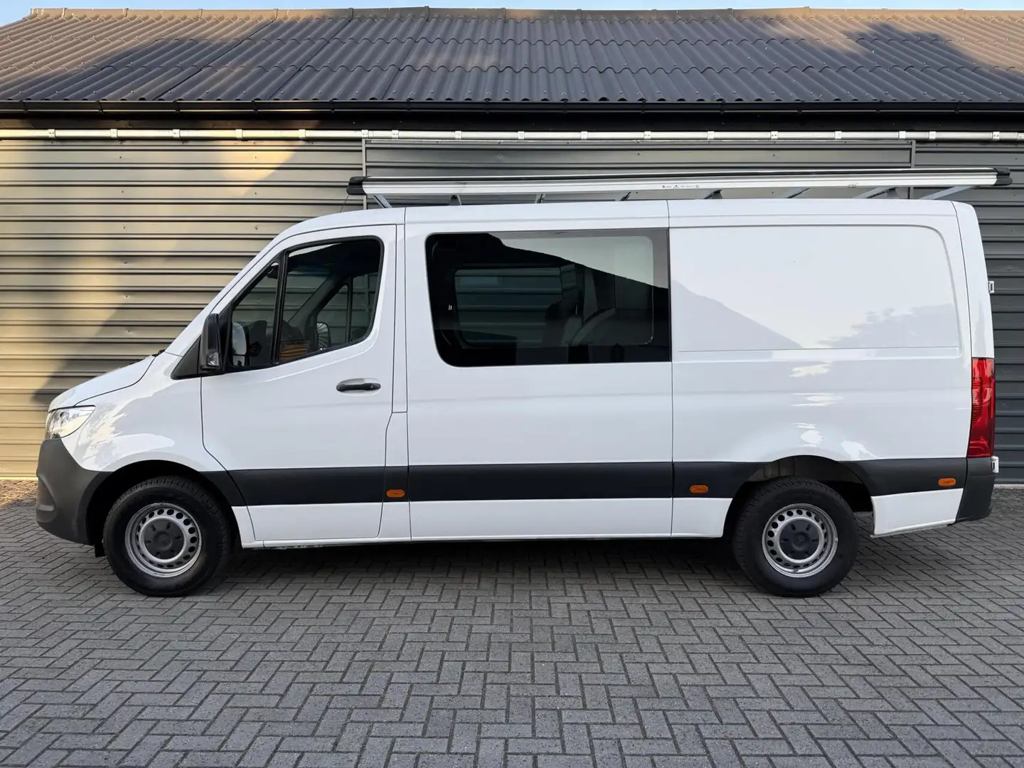 Mercedes-Benz Sprinter bestel 314 2.2 CDI L2 Dubbel Cabine Automaat Stand Bianco - 2