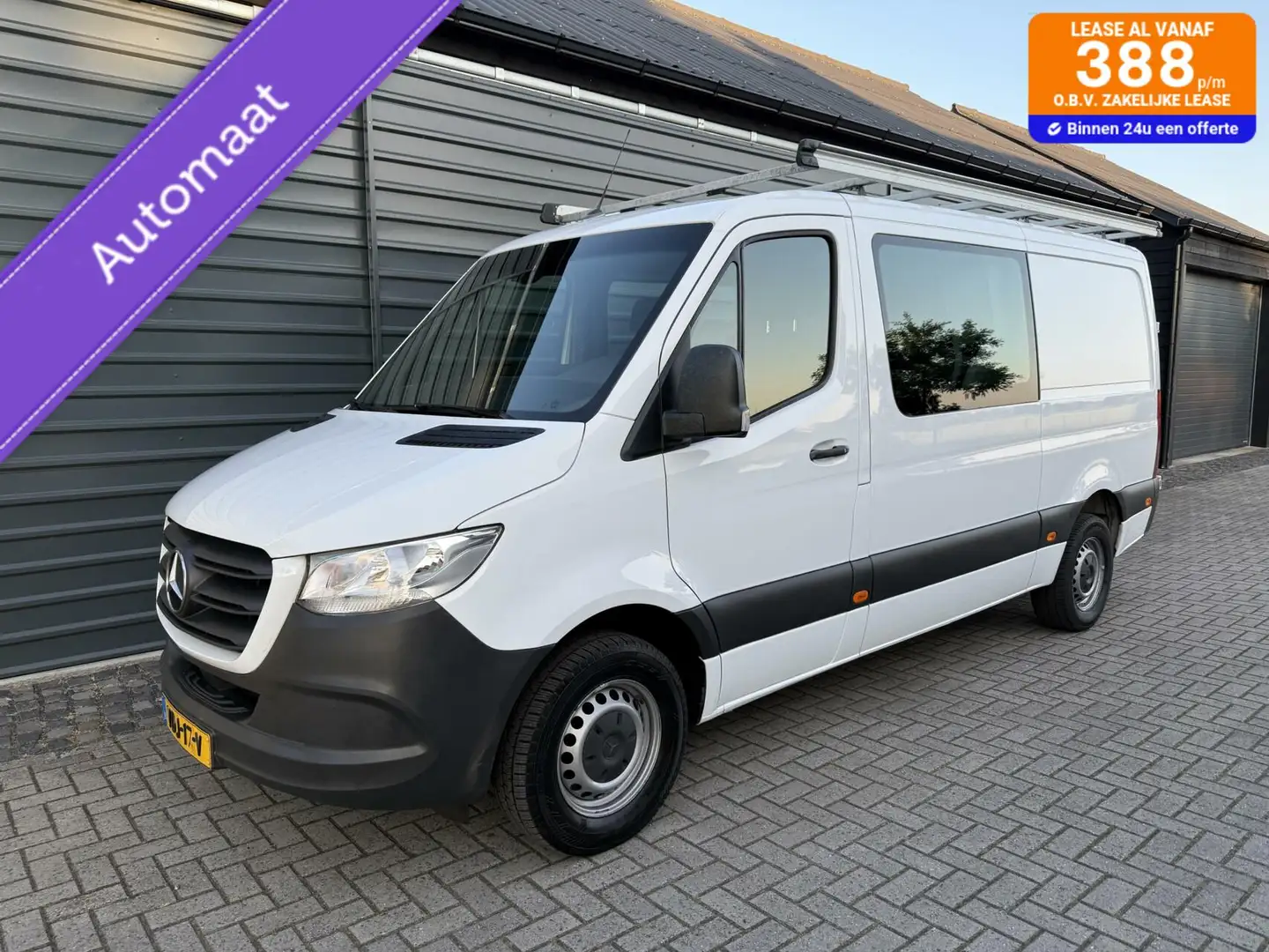 Mercedes-Benz Sprinter bestel 314 2.2 CDI L2 Dubbel Cabine Automaat Stand Blanc - 1