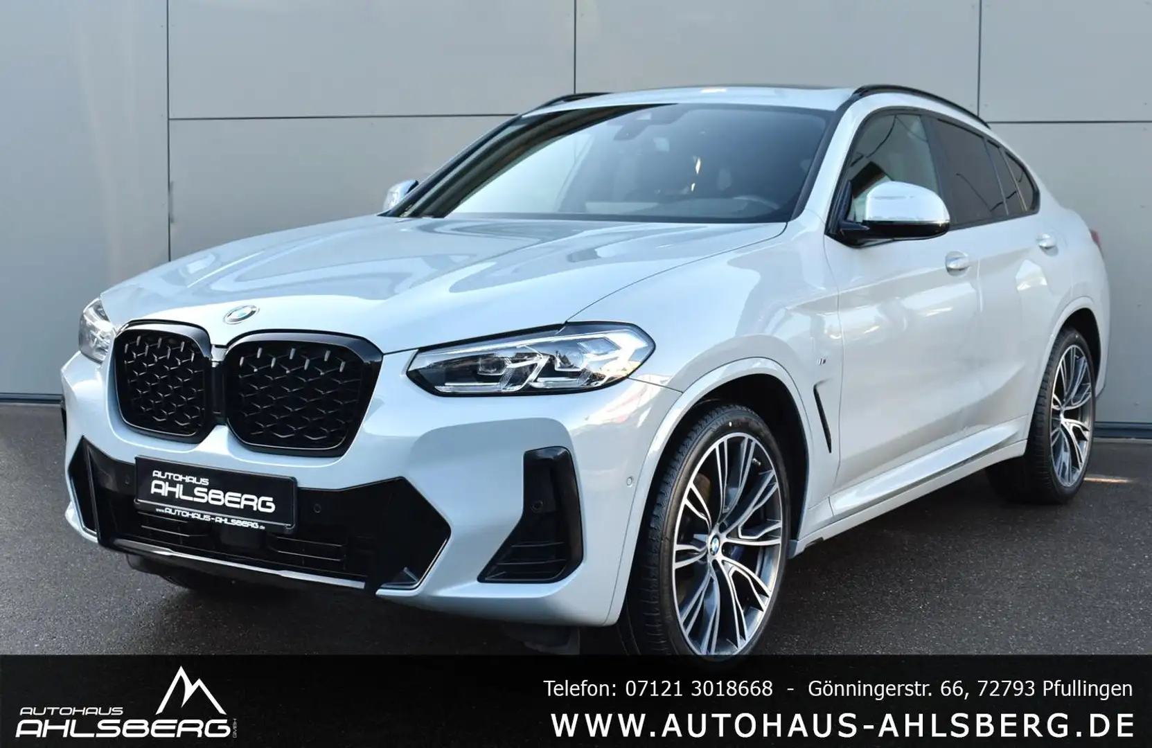 BMW X4 30 D M SPORT SHADOW/ CARBON/STAND/PANO/ACC/21" Gris - 1