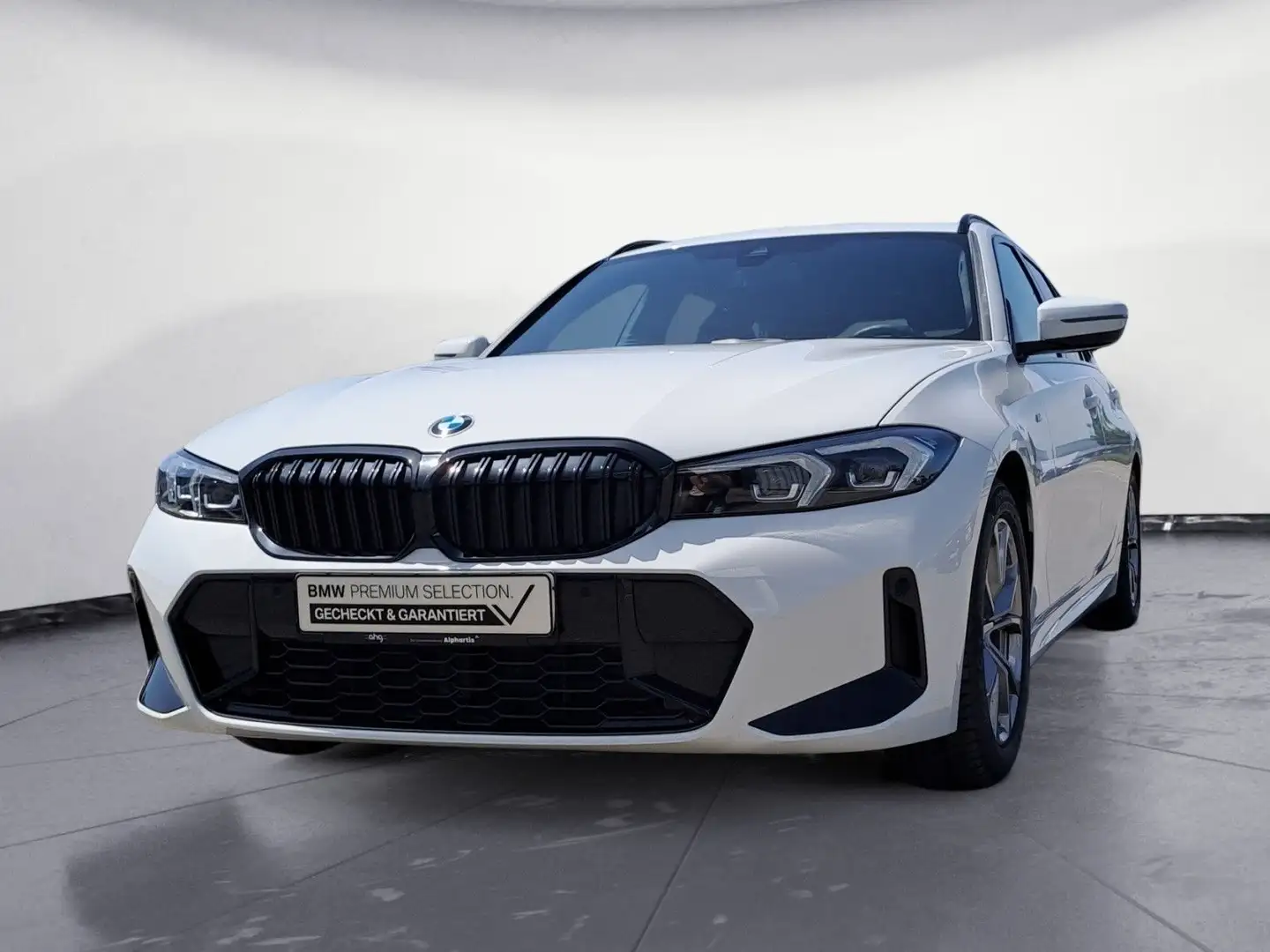 BMW 318 i Touring Auto M Sportpaket Klimaaut. PDC Weiß - 2