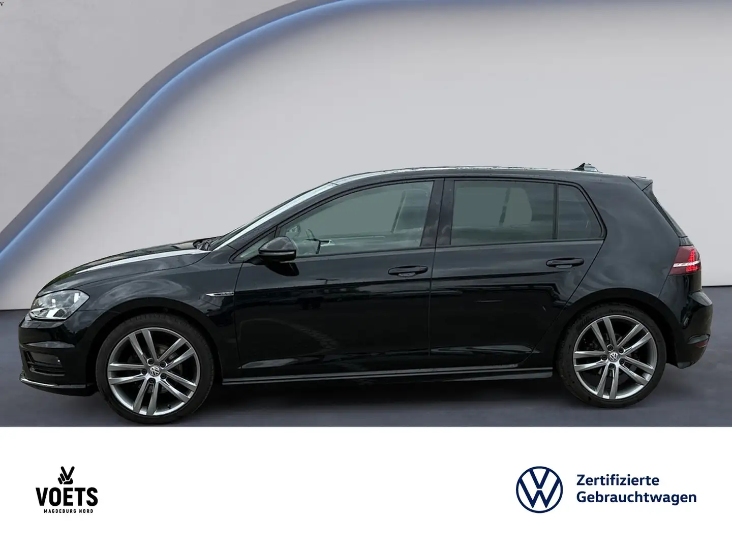Volkswagen Golf VII 1.4TSI LOUNGE R-Line+Navi+Standhzg. Schwarz - 2