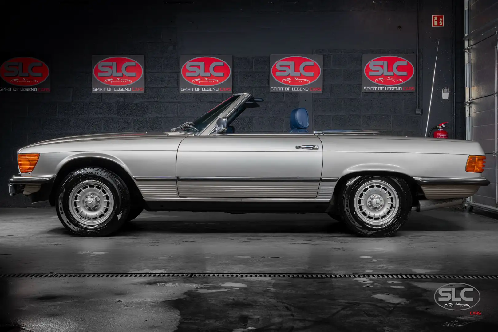 Mercedes-Benz SL 380 Cabriolet European Version Silber - 2