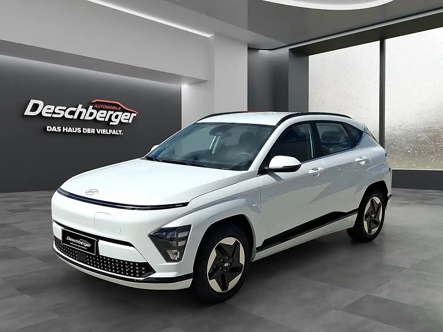 Hyundai KONA Kona Elektro 48,6kWh Smart Line Weiß - 1