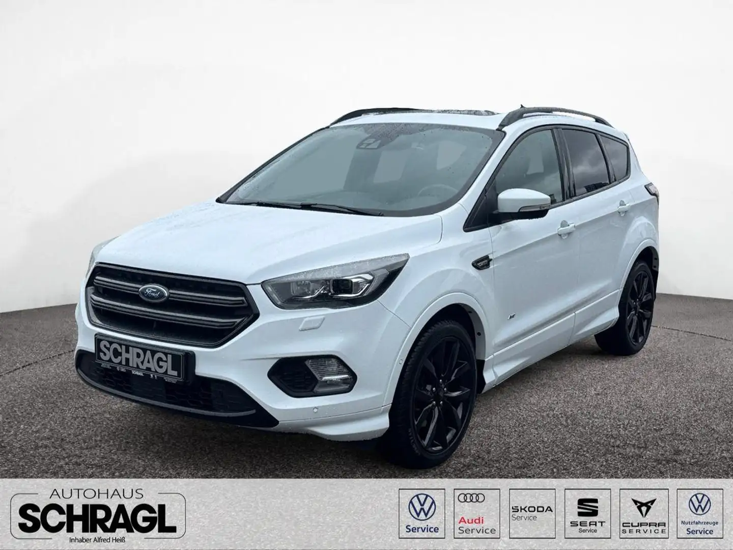 Ford Kuga 1.5 EcoBoost 4x4 ST-LINE+AHK+PANO+KAM+NAVI Bianco - 1