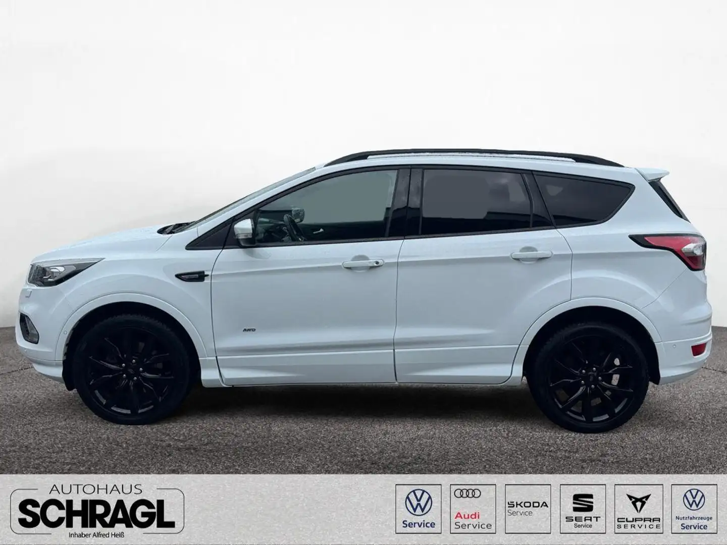 Ford Kuga 1.5 EcoBoost 4x4 ST-LINE+AHK+PANO+KAM+NAVI Bianco - 2