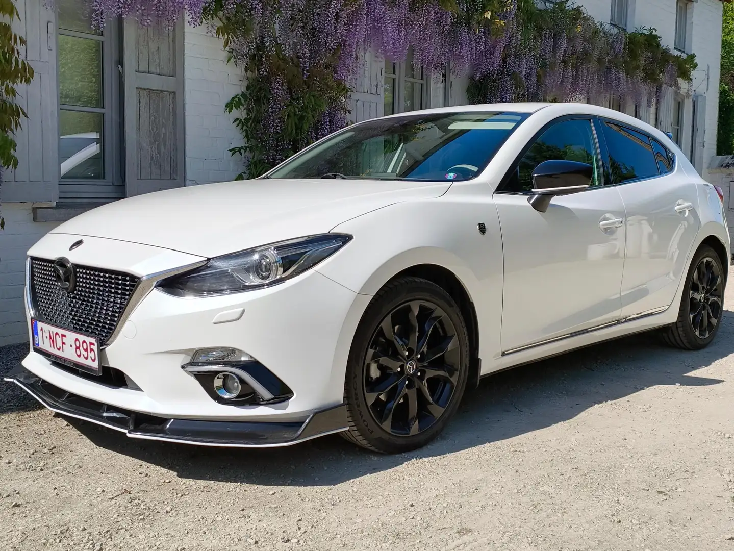 Mazda 3 SKYACTIV-D 105 Exclusive-Line Blanc - 2