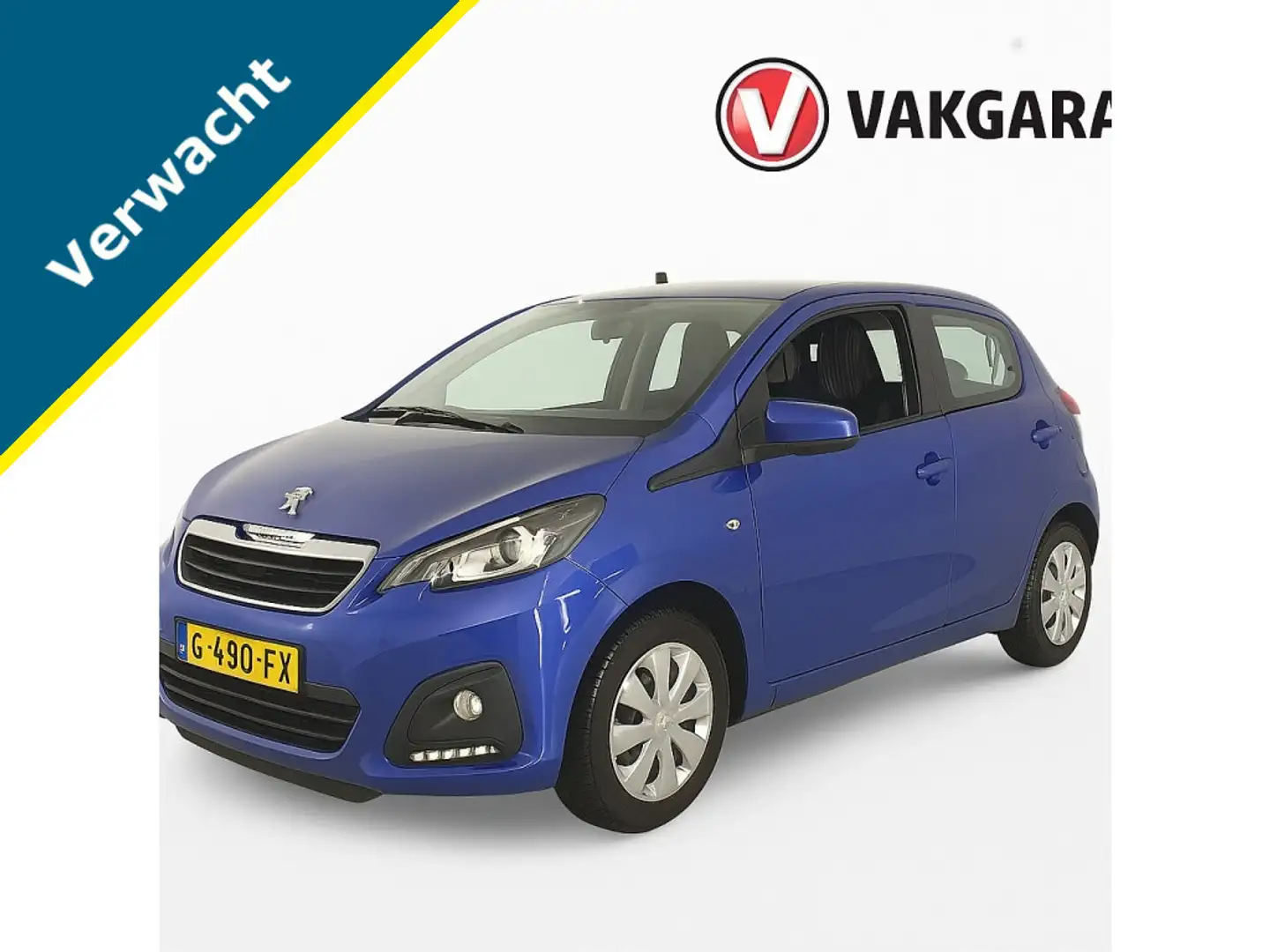 Peugeot 108 VERWACHT! 1.0 e-VTi ACTIVE 5-DRS. + PACK PREMIUM Bleu - 1