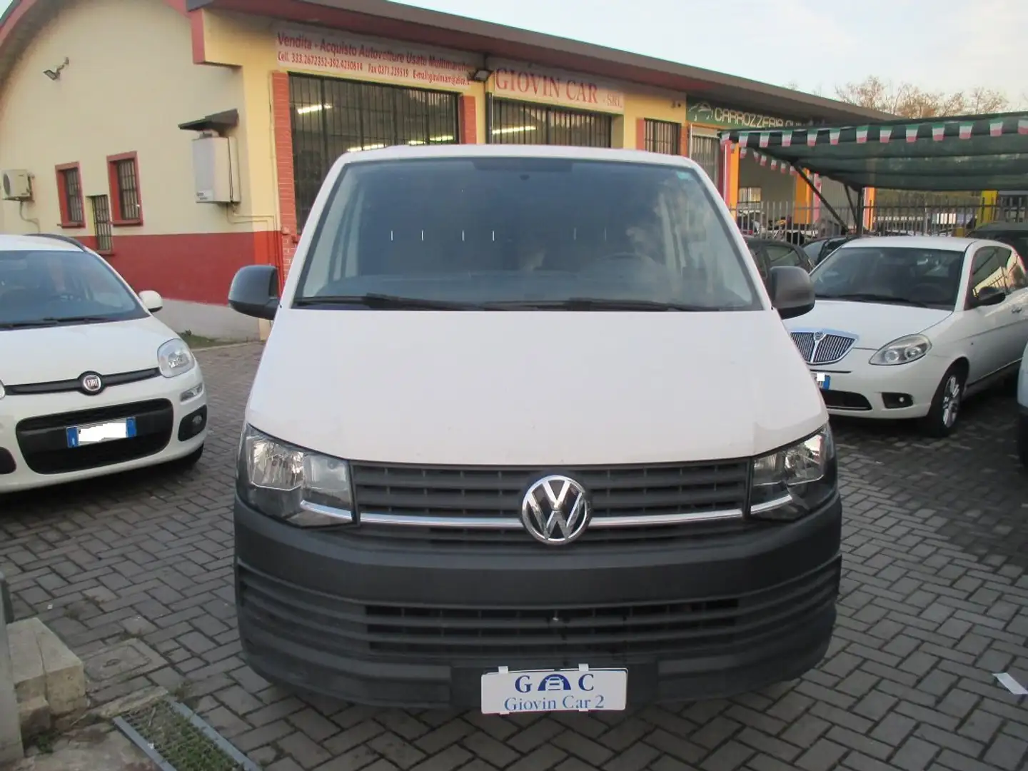 Volkswagen Transporter 2.0 TDI 102 CV 3 POSTI Bianco - 1