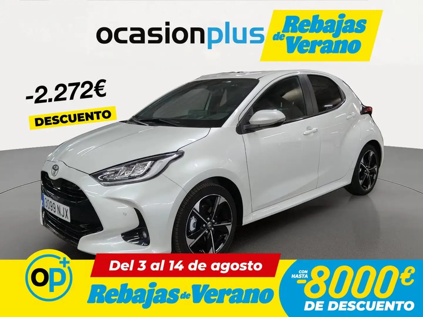 Toyota Yaris 120H 1.5 Style Plus Blanco - 1