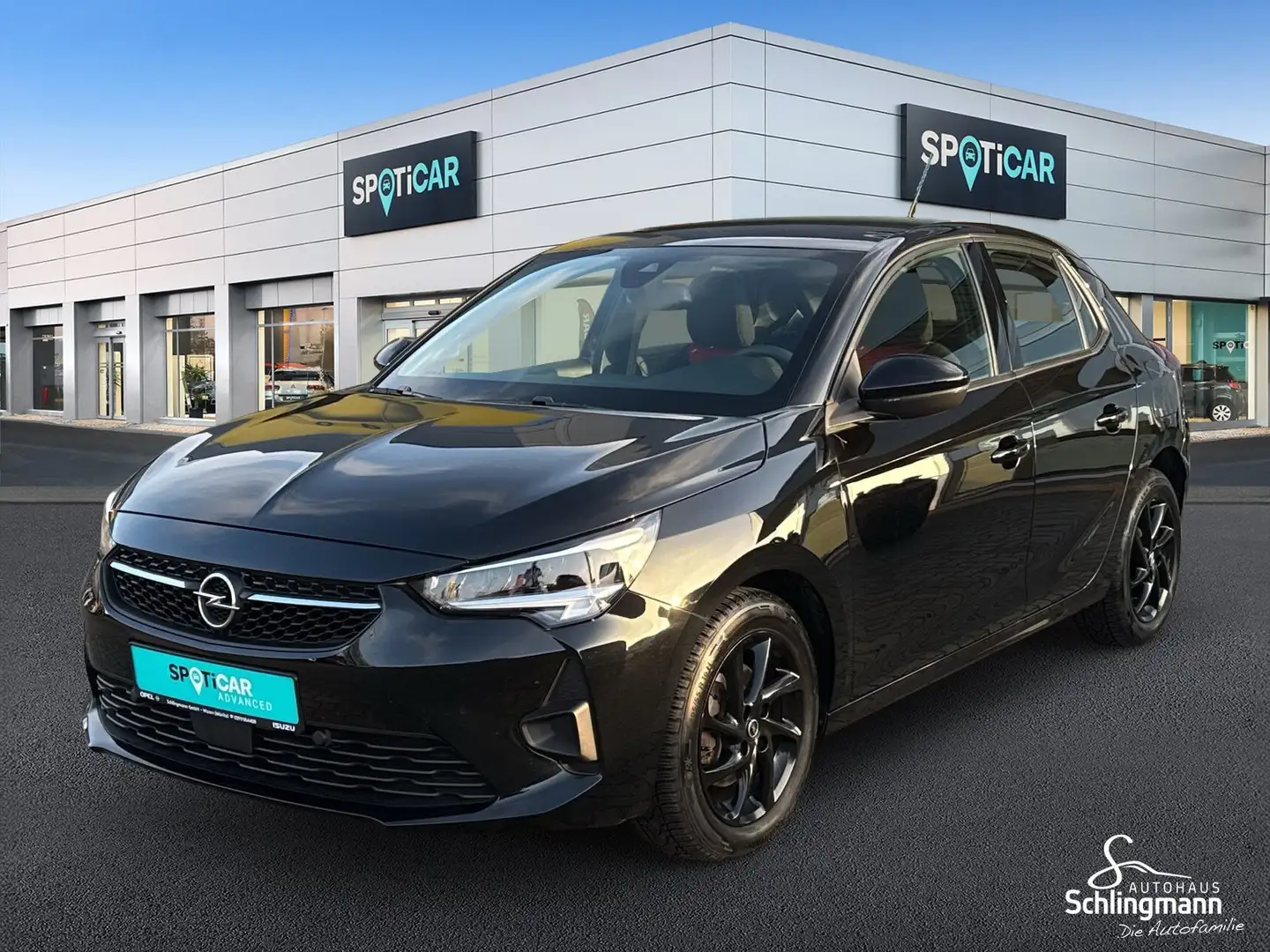 Opel Corsa GS Schwarz - 1