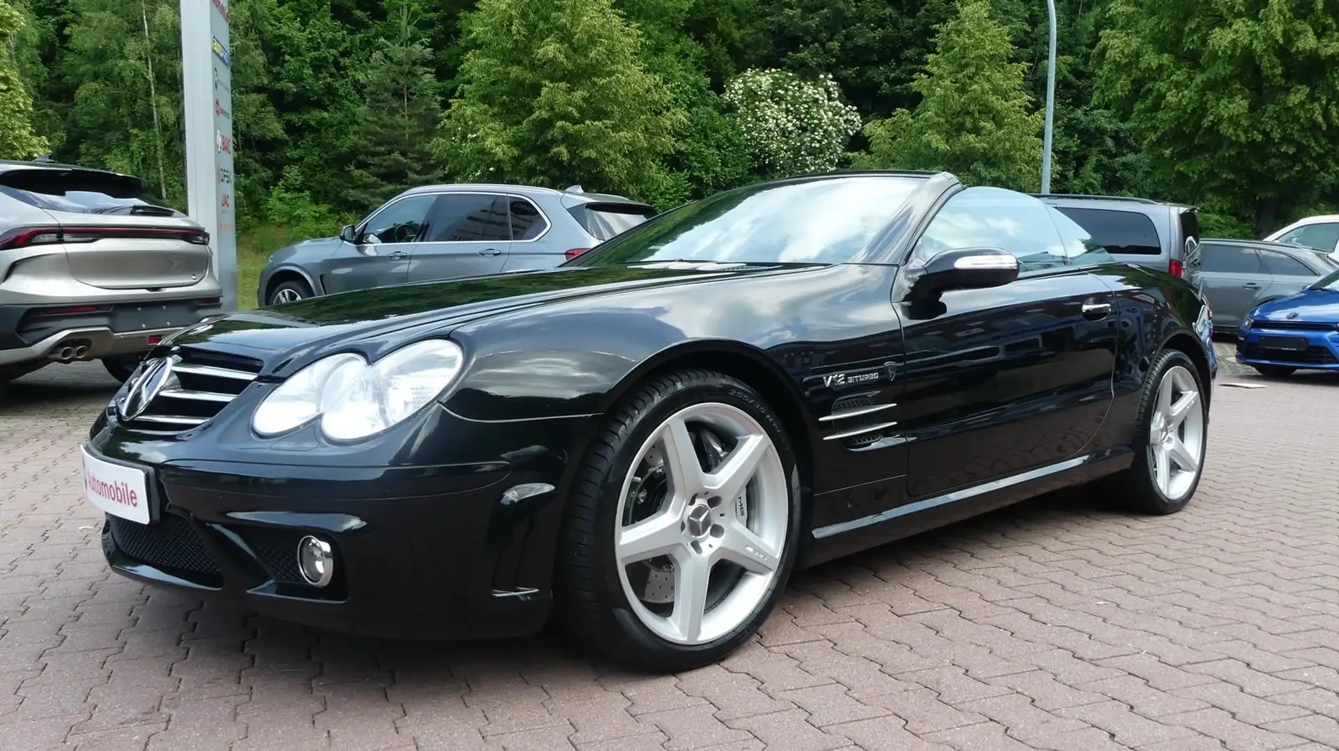 Mercedes-Benz SL 65 AMG SL 65*AMG*V12*Roadster*Sitzbel.*Leder*Xenon Schwarz - 1