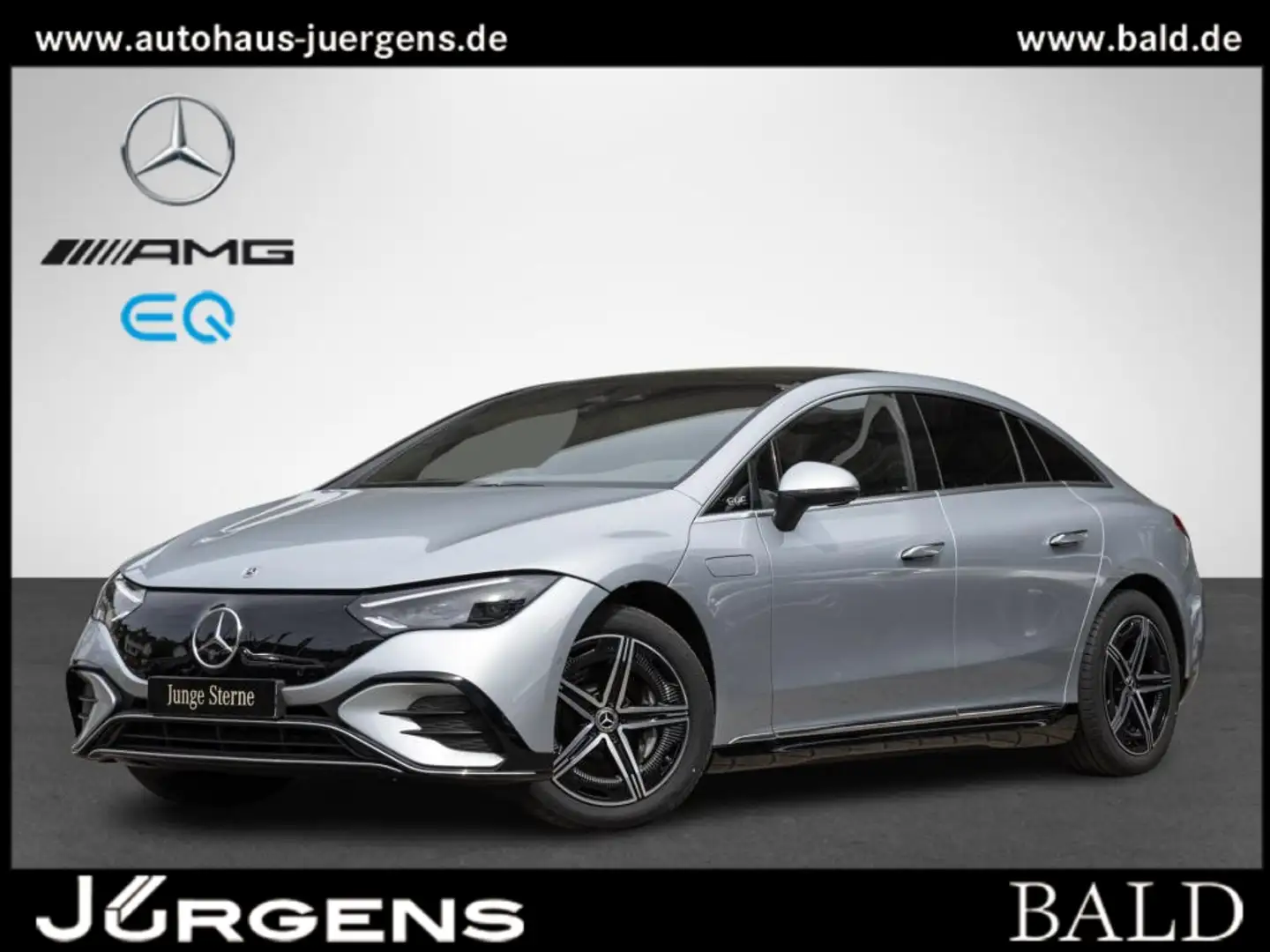 Mercedes-Benz EQE 500 4M AMG/Hyper/Digital/Pano/Burm3D/360/HUD Argent - 2