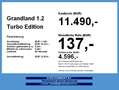 Opel Grandland 1.2 Turbo Edition *beh.Lenk*Sitzh.*LM* Blanc - thumbnail 4