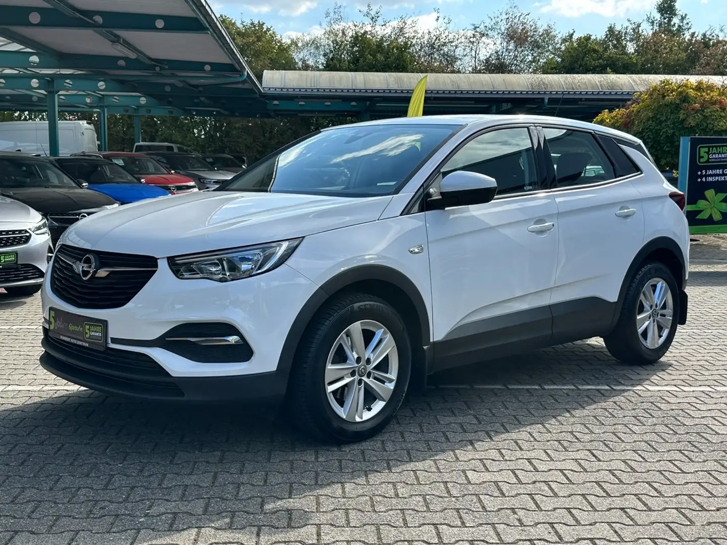Opel Grandland 1.2 Turbo Edition *beh.Lenk*Sitzh.*LM* Blanc - 2