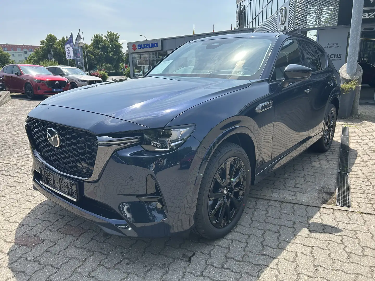 Mazda CX-60 254PS AWD HOMURA DA-P CON-P PRE-COM-P Blauw - 1