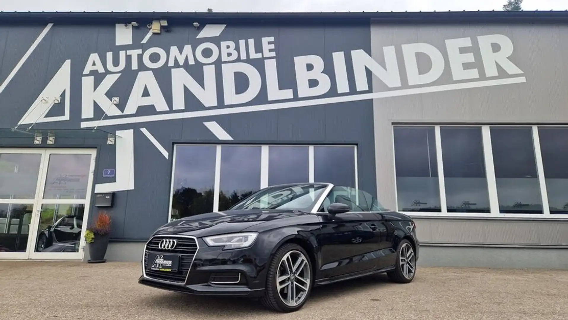 Audi A3 Cabriolet TDI design Noir - 2