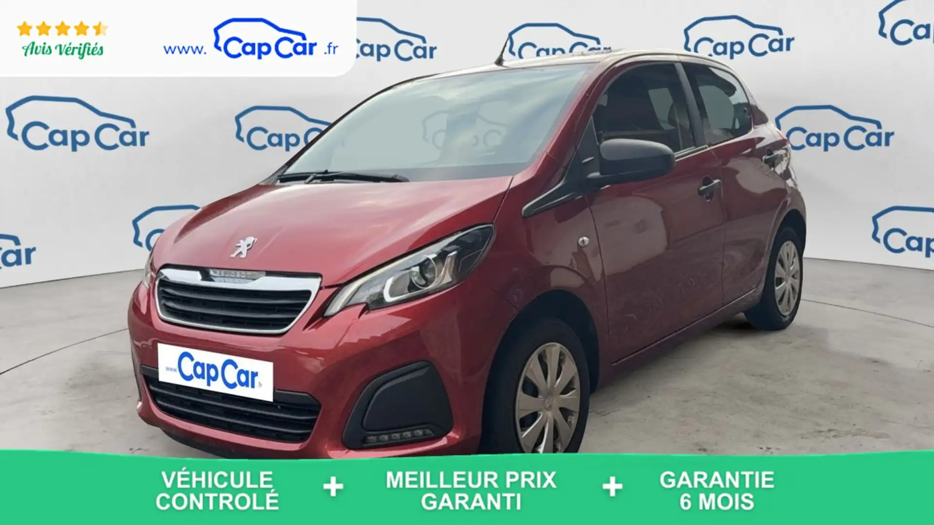 Peugeot 108 1.0 VTi 72 Like Rouge - 1