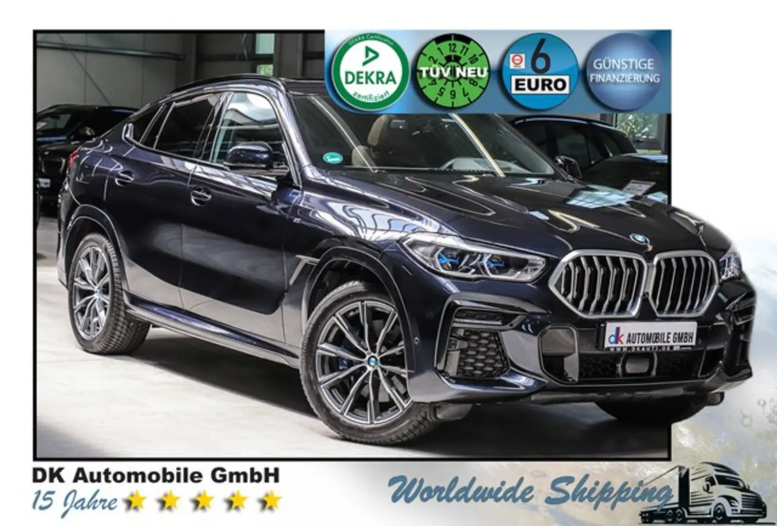 BMW X6 xDrive 40i Mild-Hybrid ///M SPORT/LASERLICHT/ Schwarz - 1