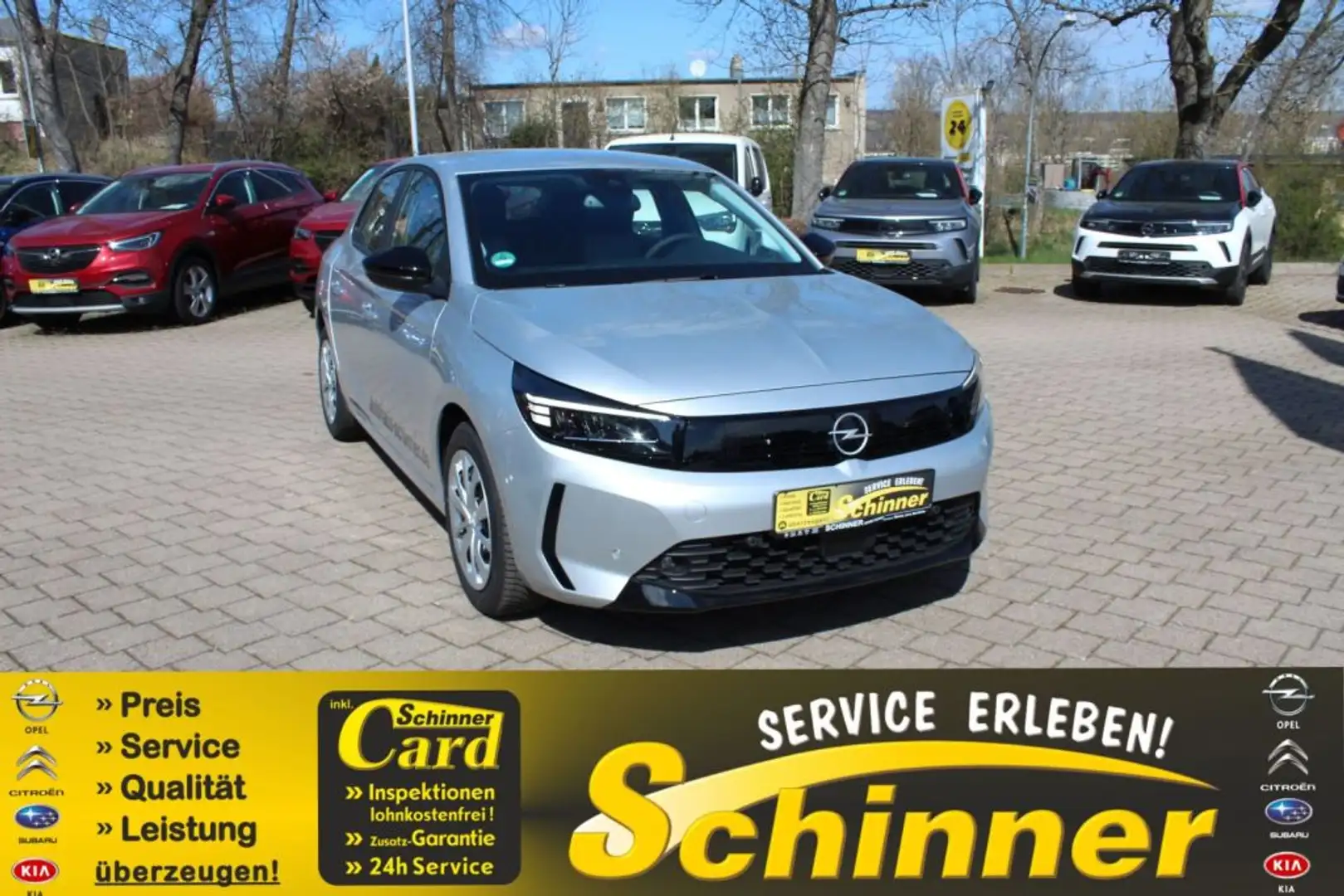 Opel Corsa 1.2 Direct Injection Turbo Edition Silber - 1