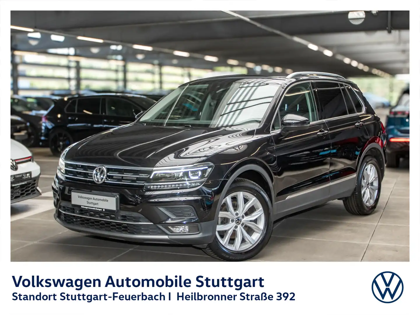 Volkswagen Tiguan 2.0 TDI Highline DSG Navi Tempomat Noir - 2