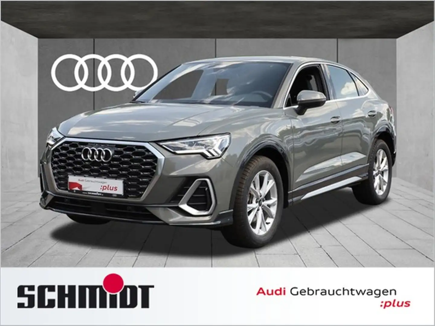 Audi Q3 Sportback 35 TDI S line LED Kamera Teilleder Sm... Grigio - 1