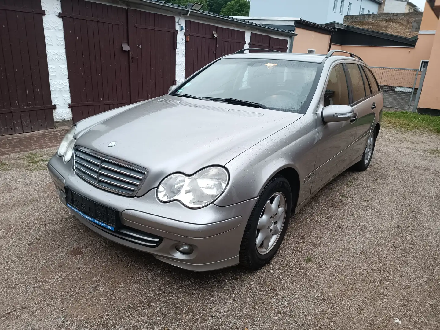 Mercedes-Benz C 220 Automatik,TÜV 11/26,Aufe-Allwetterreifen Silber - 1