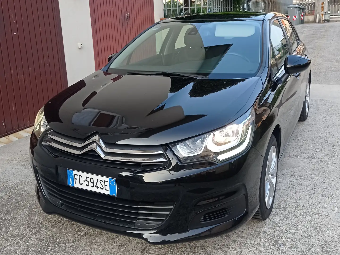 Citroen C4 C4 1.6 bluehdi Feel 100cv Nero - 1
