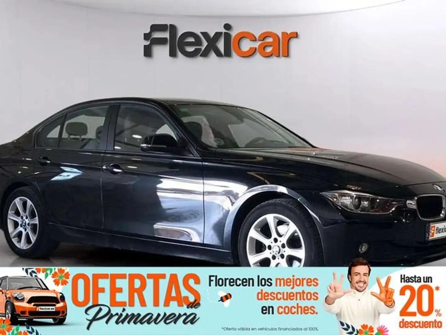 BMW 320 320dA Negro - 1