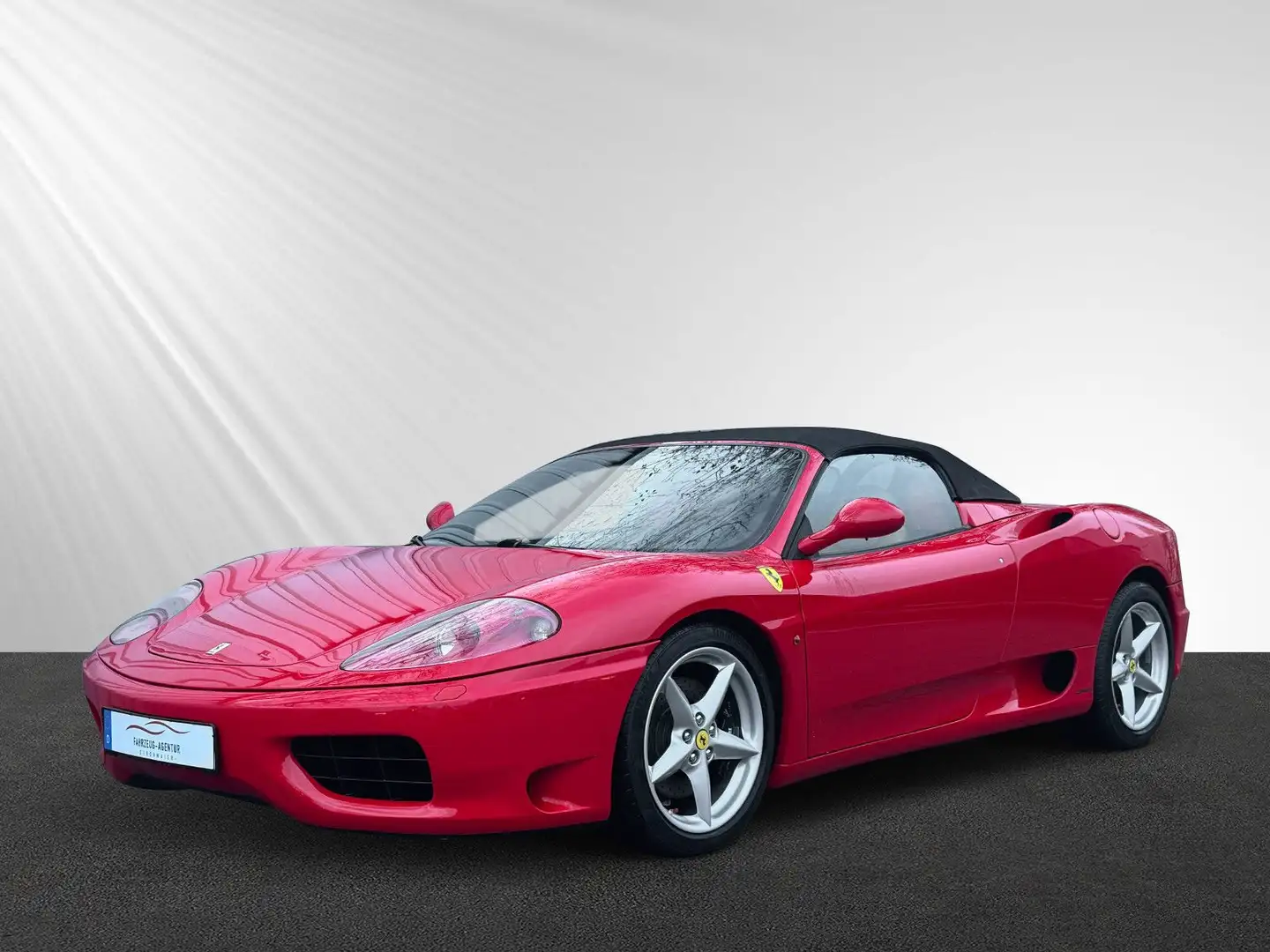 Ferrari 360 Spider SCHALTER/Ferrari Scheckheft Rot - 1