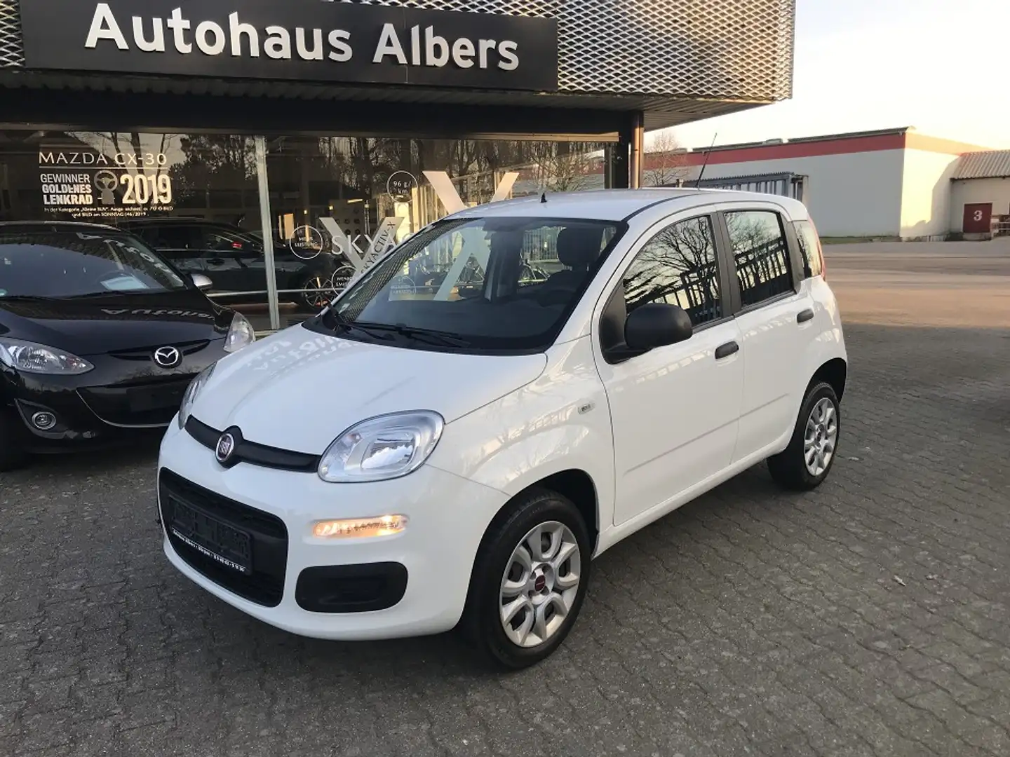 Fiat Panda 0.9 TwinAir Natural Power Easy , Klima, Weiß - 1