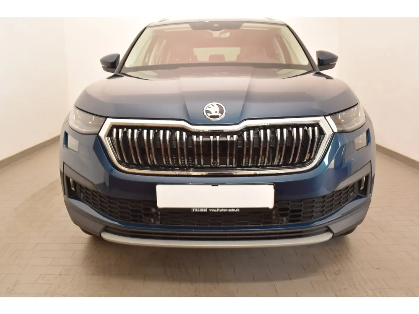 Skoda Kodiaq 2.0TDI 4x4 DSG Style Matrix AHK Navi Rear View ACC Blau - 2
