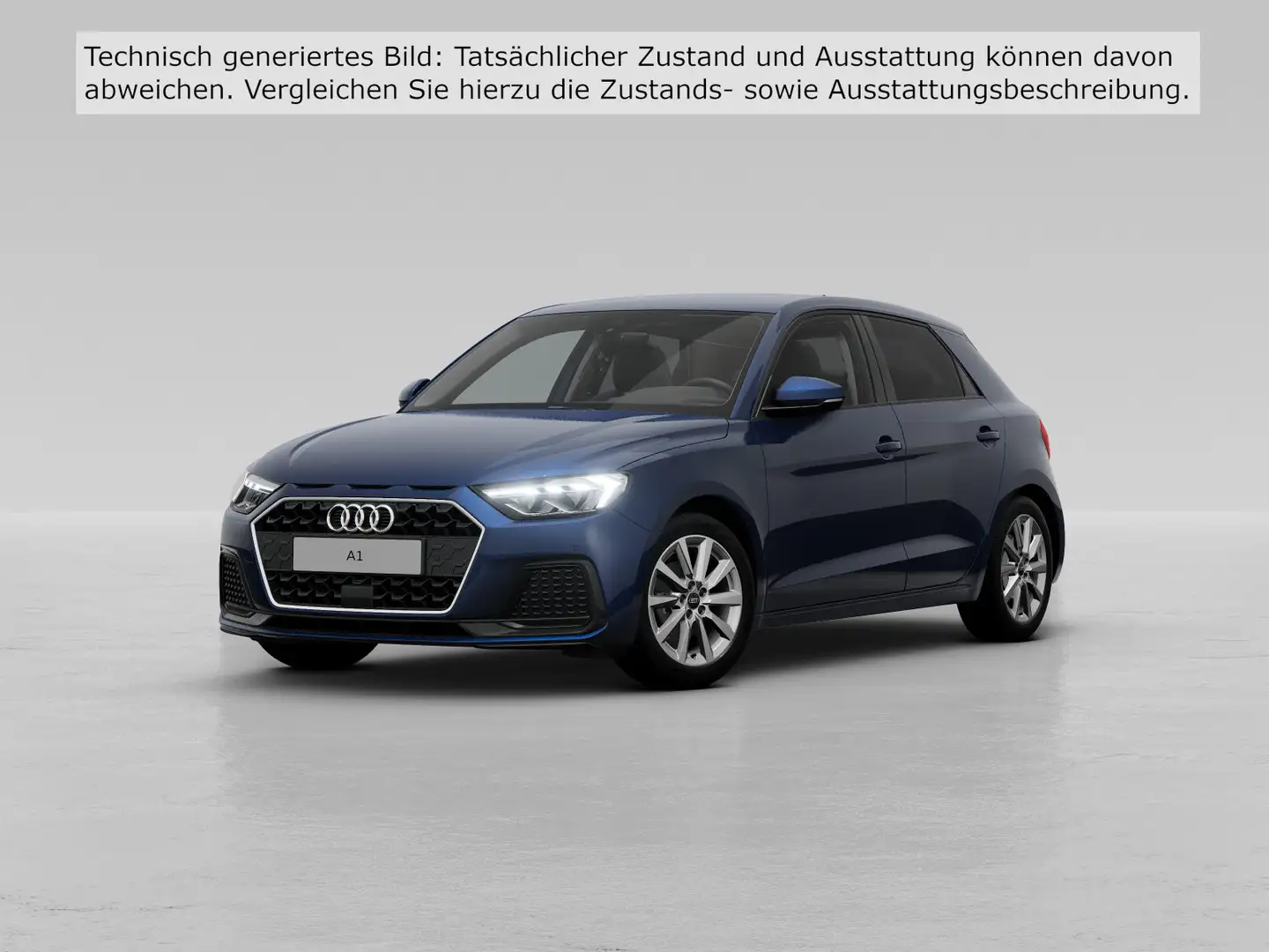 Audi A1 Advanced 25 TFSI S tronic NAV R-KAM Blau - 2