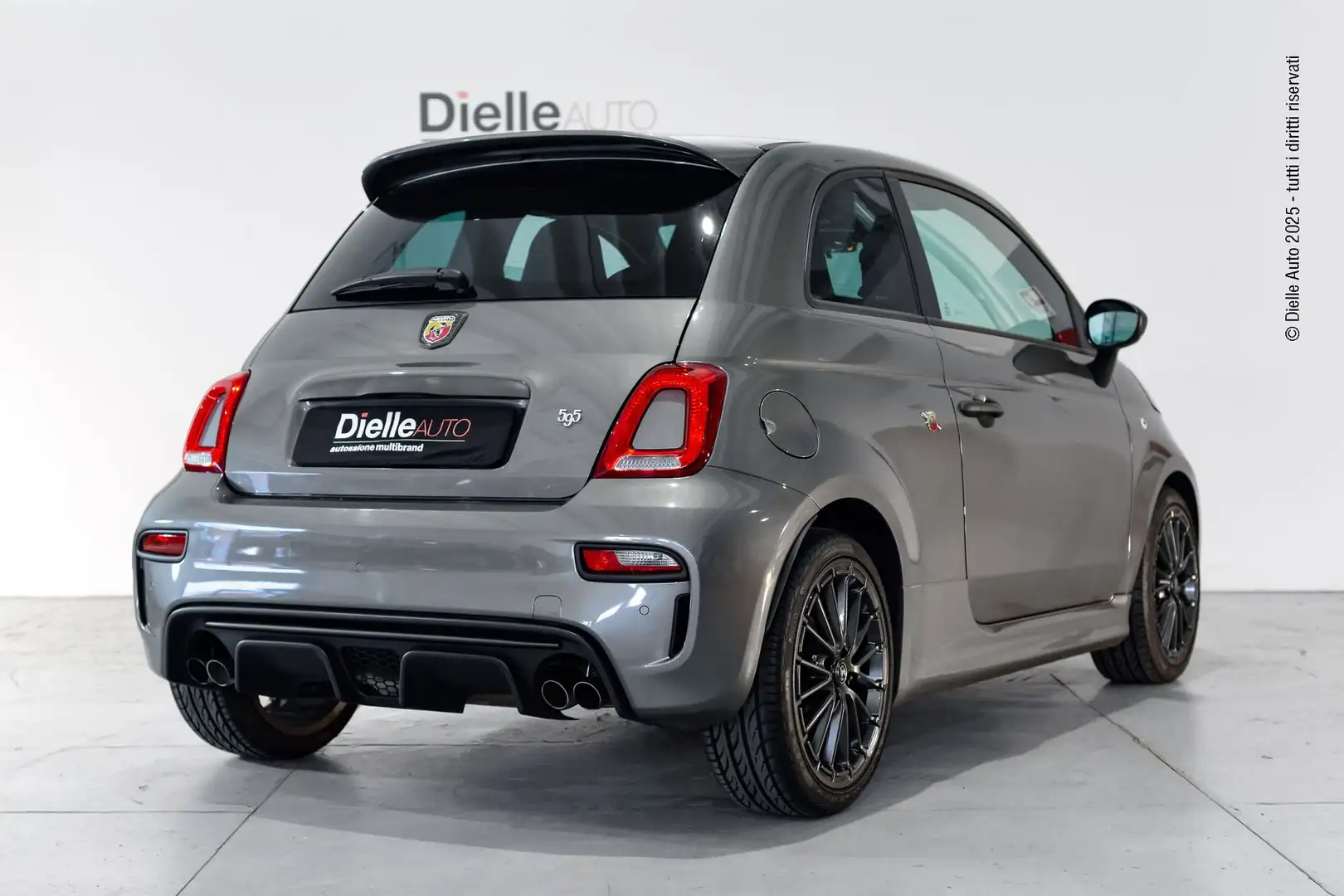 Abarth 595 595 1.4 Turbo T-Jet 165 CV con SCARICO MONZA Grijs - 2