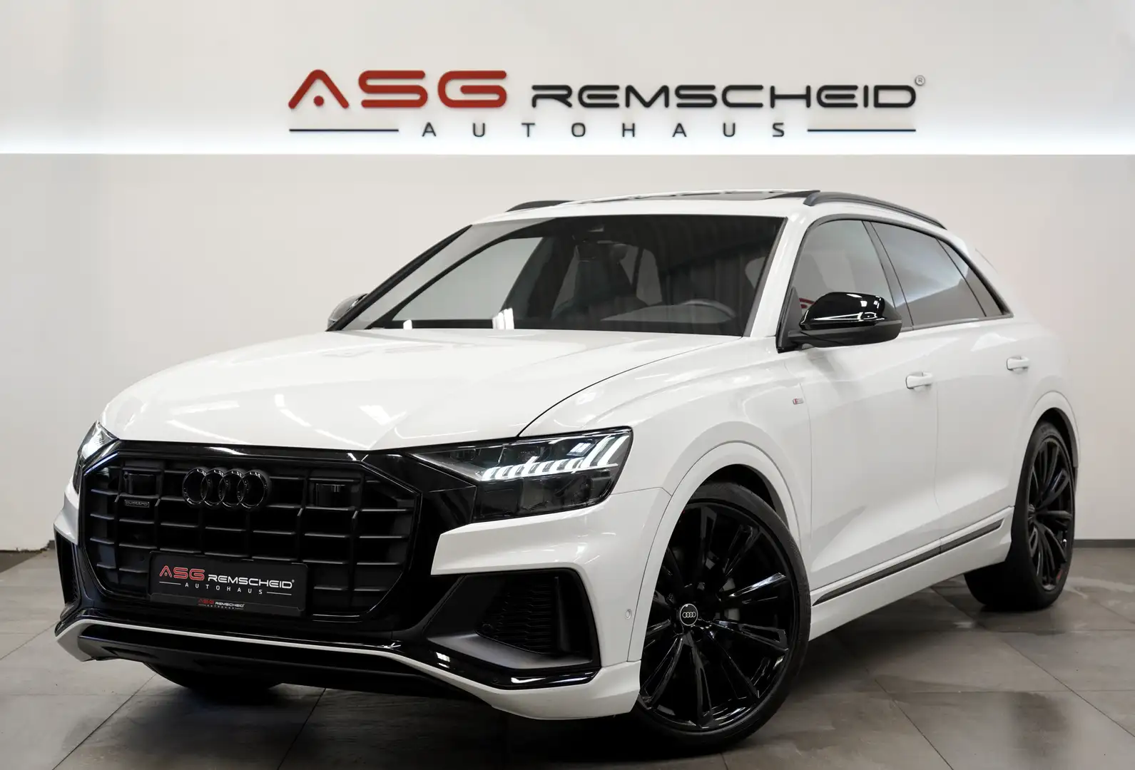 Audi Q8 50 TDI q. 2x S Line *23Zoll *2.Hand *S-Sitze Weiß - 1