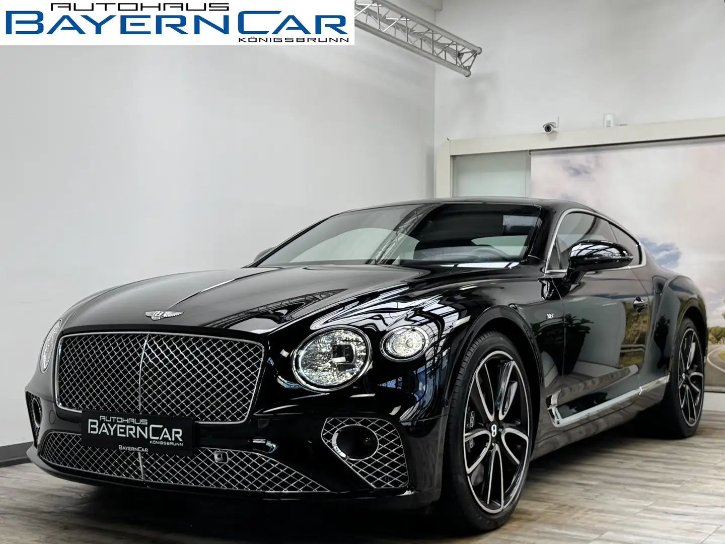 Bentley Continental GT V8 Mulliner HeadUp Night Vision Noir - 1