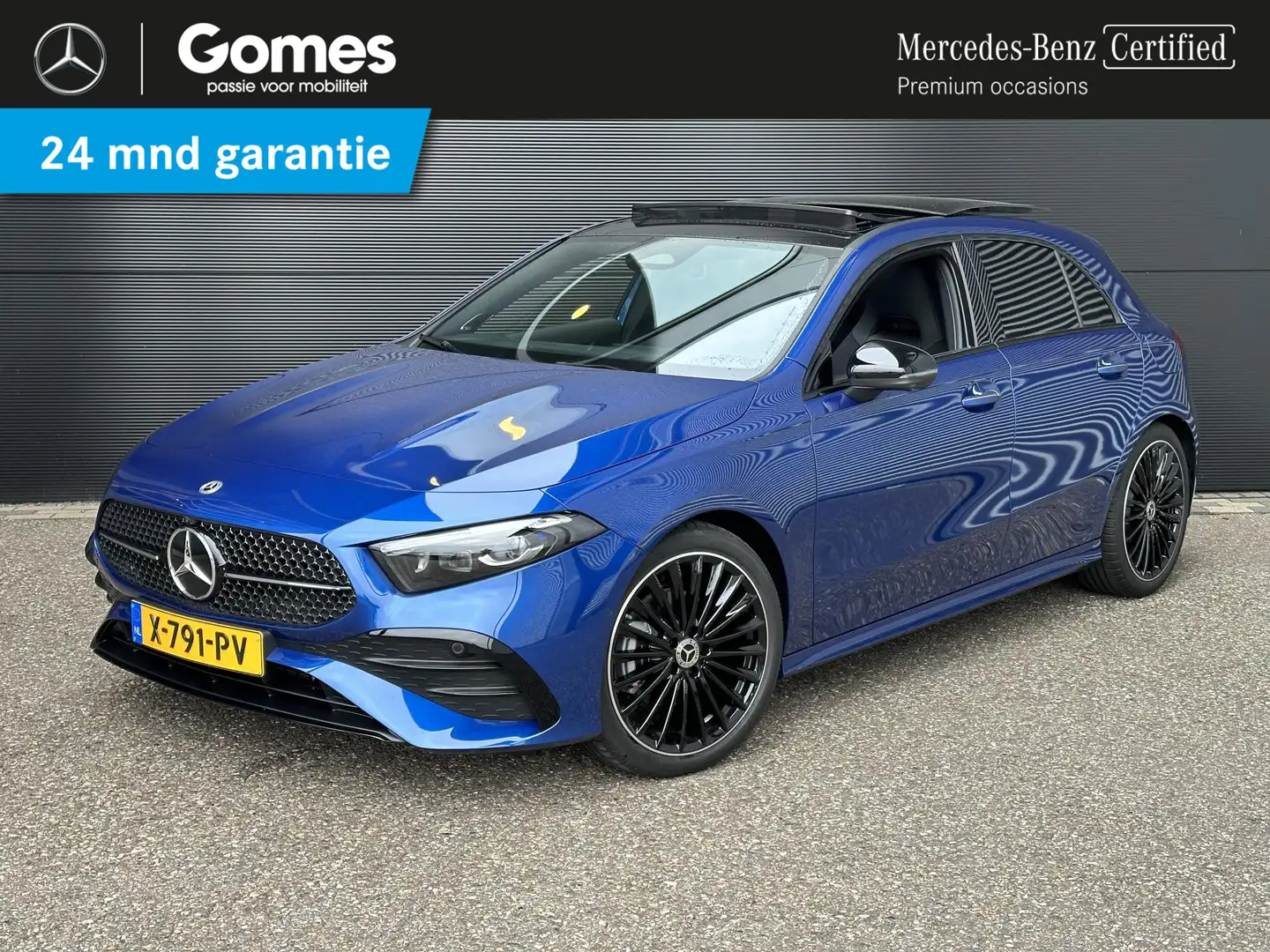 Mercedes-Benz A 200 | Panoramadak | Burmester Sound | Premium PLUS | N Blauw - 1