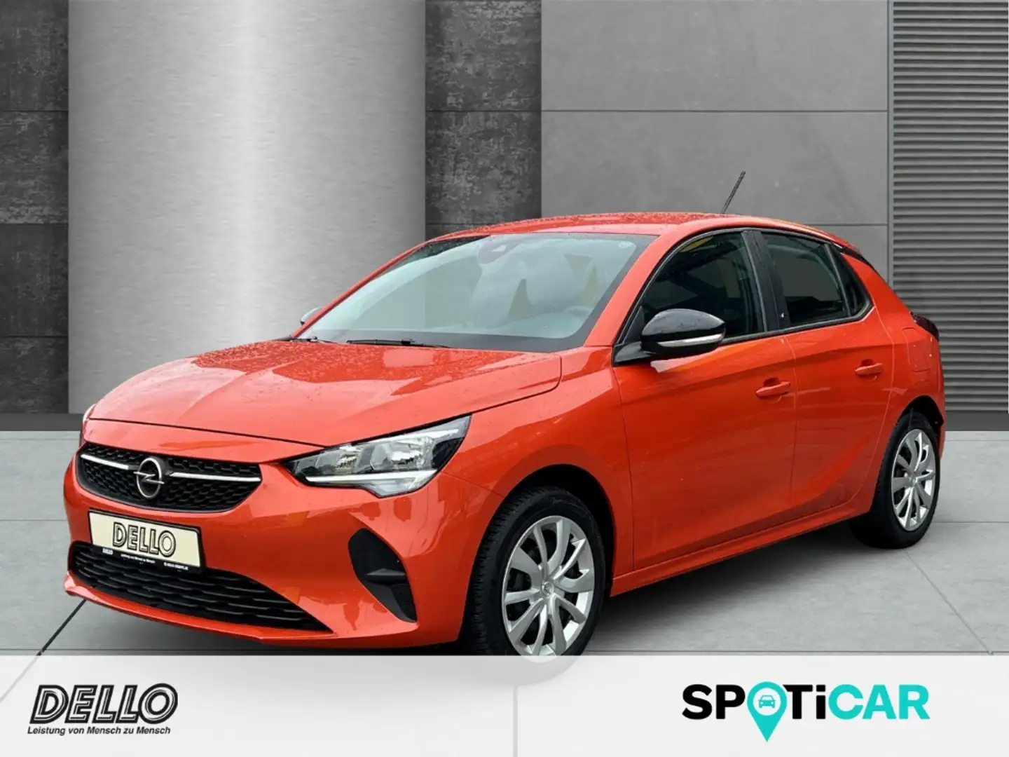 Opel Corsa-e Edition 11kw-Lader  Allwetter LED Apple CarPlay An Orange - 1